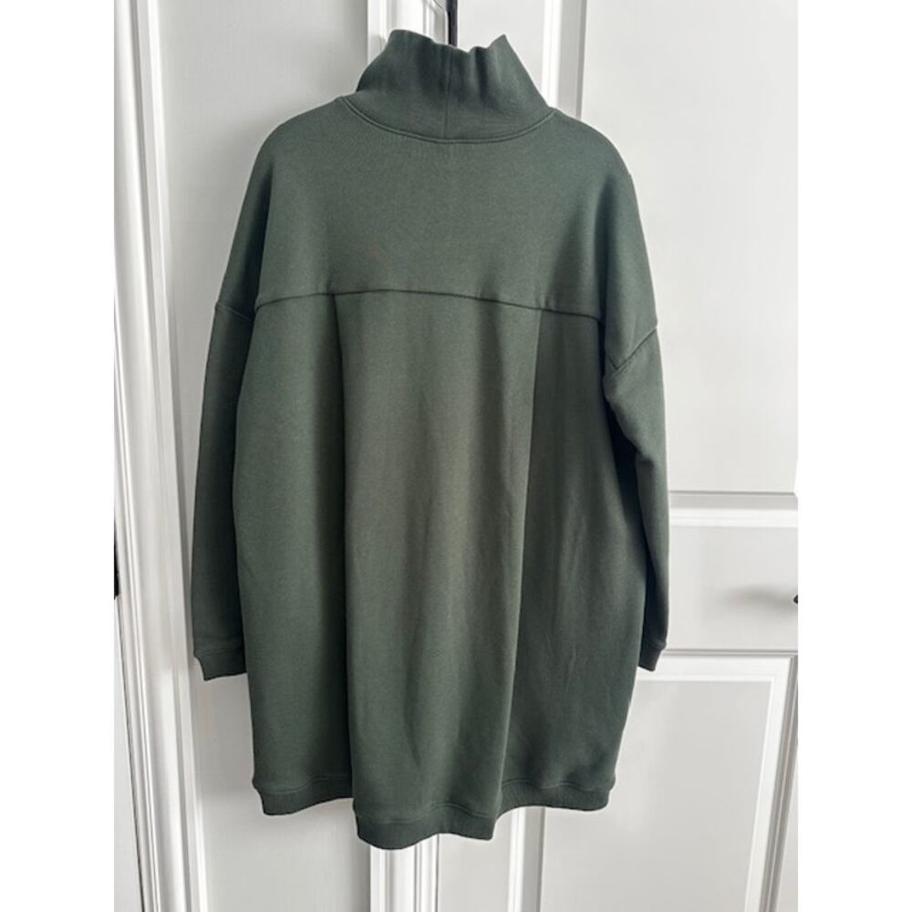 Tuckernuck Pomander Place Porter Dress Forest Green Small - Picture 7 of 10